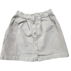 H&M Beige Corduroy Skirt (Darker Than 1st Photo!)